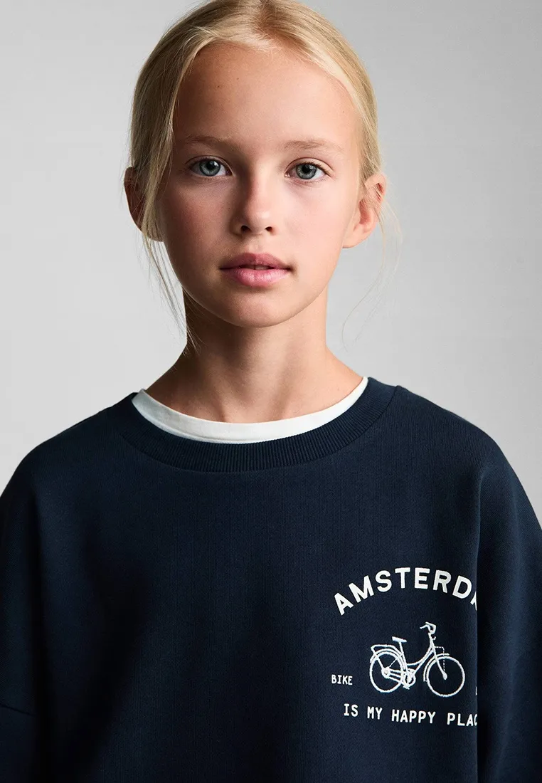 картинка Свитшот DAM Mango Kids от магазина Одежда+