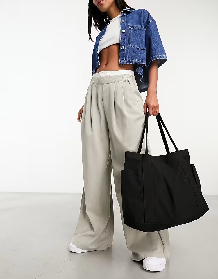 картинка ASOS DESIGN холщовая сумка от магазина Одежда+